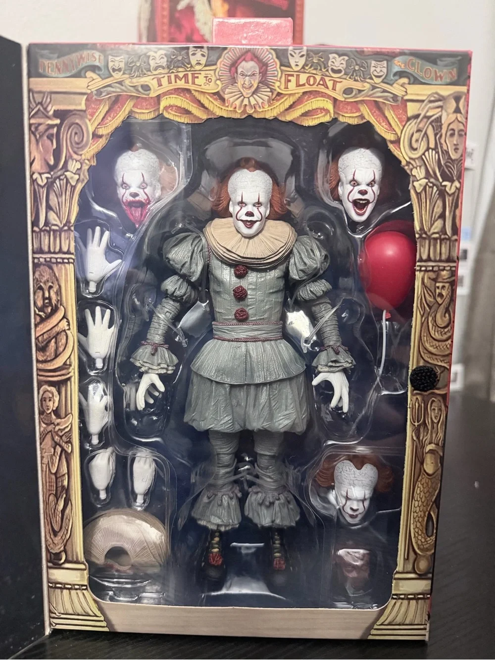 Welcome to Derry Ultimate Pennywise Collectible Figure - Black & White
